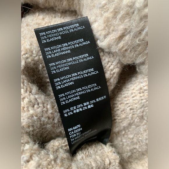 Anthropologie, size 1x, tan sweater - Picture 4 of 4